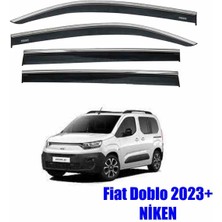 Niken Fiat Doblo Kromlu Cam Rüzgarlığı Niken 2023+ Sonrası Uyumlu