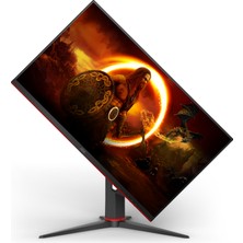 AOC 27” Q27G2S/EU HDMI 2.0 X 2, DISPLAYPORT 1.4X1, 2560X1440@165HZ 16: 9 300 CD / M2 1000: 1, 178/178 º 1 MS IPS KULAKLIK ÇIKIŞI (3,5MM) , VESA 100X100, NVIDIA G-SYNC