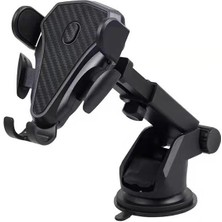 Space Otomatik Kilitlenebilir Özellikli Siyah Telefon Tutacağı / SYTE181