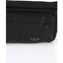 ÇÇS 31442 Erkek Hakiki Deri Bel Çantası