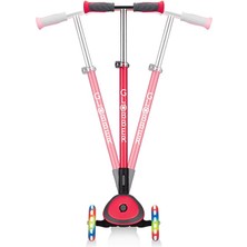 Globber Elite Deluxe Işıklı Scooter - Kırmızı