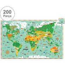 Djeco Klasik Puzzle 200 Parça/ Around The World