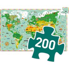 Djeco Klasik Puzzle 200 Parça/ Around The World