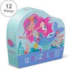 Crocodile Creek Mini Puzzle - 12 Parça - Mermaid Dreams