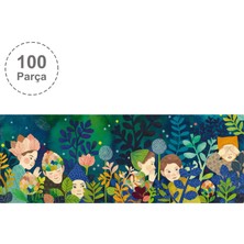 Djeco 100 Parça Panoramik Puzzle - Secrets