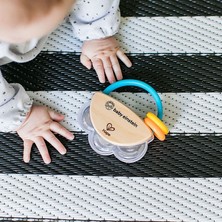 Hape Baby Einstein Tiny Tambourine Oyuncak Ahşap Tef