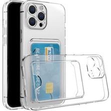 Teleplus iPhone iPhone 12 Pro Max Kılıf Setra Korumalı Kartlıklı Silikon