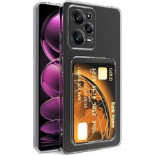 Teleplus Xiaomi Redmi Note 12 Pro 5g Kılıf Setra Korumalı Kartlıklı Silikon