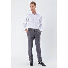 İmza Vizon Yan Cepli Comfort Fit Rahat Kesim Klasik Pantolon 1003235150