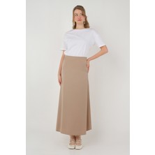 HE-QA Saten Etek Açık Camel