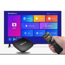 MX Box MX10 1/8 GB 4K Android Tv Box Media Player