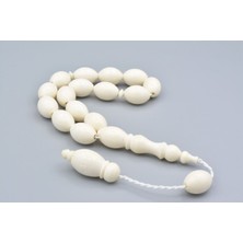 Murty99 Sistemli Beyzi Kesim Deve Kemiği Efe Maskot Tesbih