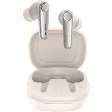 EarFun Air Pro 3 TW500W Beyaz 6 Mikrofonlu ENC + Hybrid ANC IPX5 Suya Dayanıklı, Bluetooth Gerçek Kablosuz Kulaklık