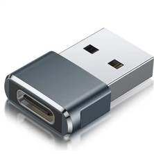 Flagen Type C Dişi To USB 3.0 Erkek Çevirici Dönüştürücü Adaptör