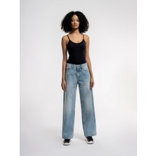Loft Wide Leg Regular Fit Kadın Pantolon