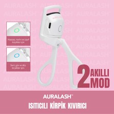 Auralash Peptit ve Biotin İçeren Kaş Kirpik Serumu + Isıtıcılı Kirpik Kıvırıcı