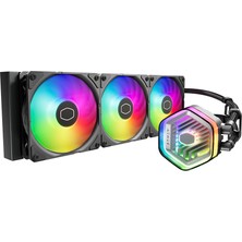 Coolermaster Masterliquid Atmos 360 Argb LED Fanlı Işlemci Sıvı Soğutma Kiti (İNTEL1700/AM5 Destekli)