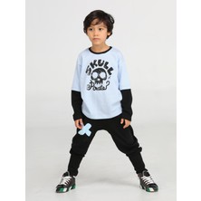 Casabony Skull Pirate Oversize T-Shirt + Baggy Pantolon Takım