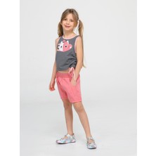 Casabony Kedili Dokuma Şort Takım