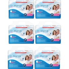 Dr Marco Dr. Marco Yetişkin Hasta Bezi M Orta Boy 85 - 125 cm 6 Paket 180 Adet