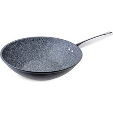 Jumbo Darci Black Wok Tava 28 cm