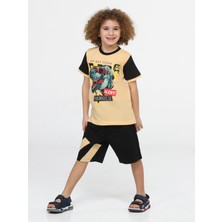 Casabony Danger Dino Erkek Çocuk Şort Takım