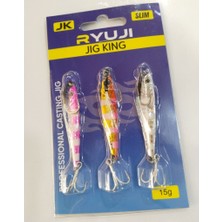 Ryuji Jig King Zebra Mix (3 Adet)