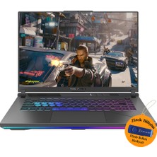 Asus Rog Strıx G16 I9-14900HX 48GB Ddr5 2tb Ssd 8gb RTX4060 16" 165Hz WIN11P G614JVR-N3097 ZI719 + Zitek 16 GB Flash Bellek