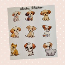 Minika Sticker Sevimli Hayvanlar 
Minik Köpekler Serisi....