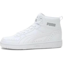 Puma 374765 Rebound Joy Whıte-Whıte-Lımestone Yetişkin Unıseks Sneaker