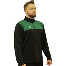 Joxly Yarım Fermuarlı Çift Renk Unisex Eşofman Üstü