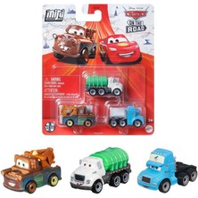 Disney Cars Cars Mini Karakter Arabalar Üçlü Paket HLL66