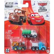 Disney Cars Cars Mini Karakter Arabalar Üçlü Paket HLL66