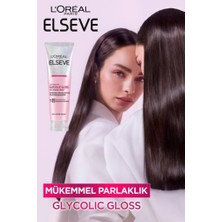 Elseve Glycolic Gloss Mükemmel Parlaklık Şampuan 200ML + Saç Kremi 150ML+ Laminasyon Bakım 200ML 3'lü Saç Bakım Seti