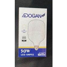 A Doğan 50W Beyaz Torch LED Ampul   5li Paket