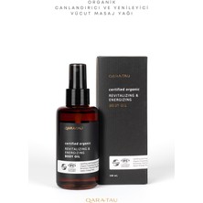 Qaratau Organik Revitalizing Canlandırıcı ve Yenileyici Vücut Masaj Yağı 100 ml