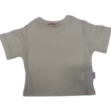 Tiffany Tekstil Tiffany T-Shirt Basic Süprem Bej