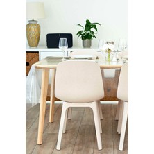 Elegancev Gümüş Simli Şeffaf Muşamba Masa Örtüsü-0,20 mm Kalınlık- Farklı Ölçülerde