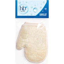 HB Doğal Ürünler HB Organik Doğal Ürünler Kabak Lifi Parmaklı Eldiven Vücut Kesesi (Peeling)