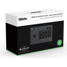 8bitdo Arcade Stick Kablosuz Xbox Series, Xbox One Series ve Pc Uyumlu Siyah