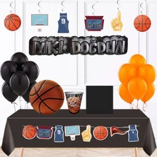 Parti Dükkanım Basketbol Doğum Günü Parti Seti 8 Kişilik