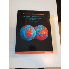 Pearson Education Yayıncılık Work Systems:the Methods,measurement And Management Of Work