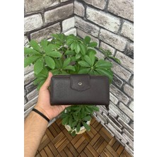 Guard Mat Kahverengi Fermuarlı ve Deri Patlı El Portföyü - GRD2403XW22275