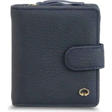 Guard Lacivert Çok Bölmeli Şık Deri Bayan Cüzdanı - GRD2403XW22500