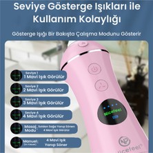 NPO Nicefeel FC1596 Taşınabilir,Şarjlı,Masajlı,Diş Teli/Protez Bakım Profesyonel Ağız Duşu-Pembe