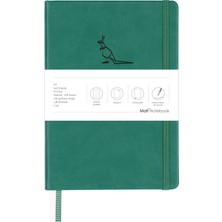 Matt Notebook A5 Defter Noktalı Yeşil