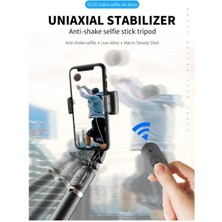 Azemax Telefon Sabitleyici Gimbal Deklanşör Ios Android Destekli