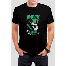 T-35 Kuru Kafa Baskılı Siyah Unisex T-Shirt