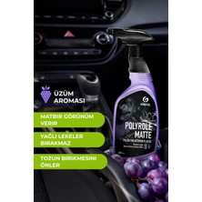 Grass Polyrole Matte Üzüm Mat Plastik Cilası Oto Torpido (600 Ml)