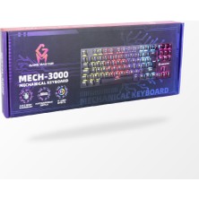 Gamemaster MECH-3000 Kablolu Rgb Mekanik Klavye